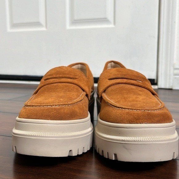 Portland Leather Women's Patina Zoe Chunky Platform Loafer size 11 Mint - Picture 5 of 15